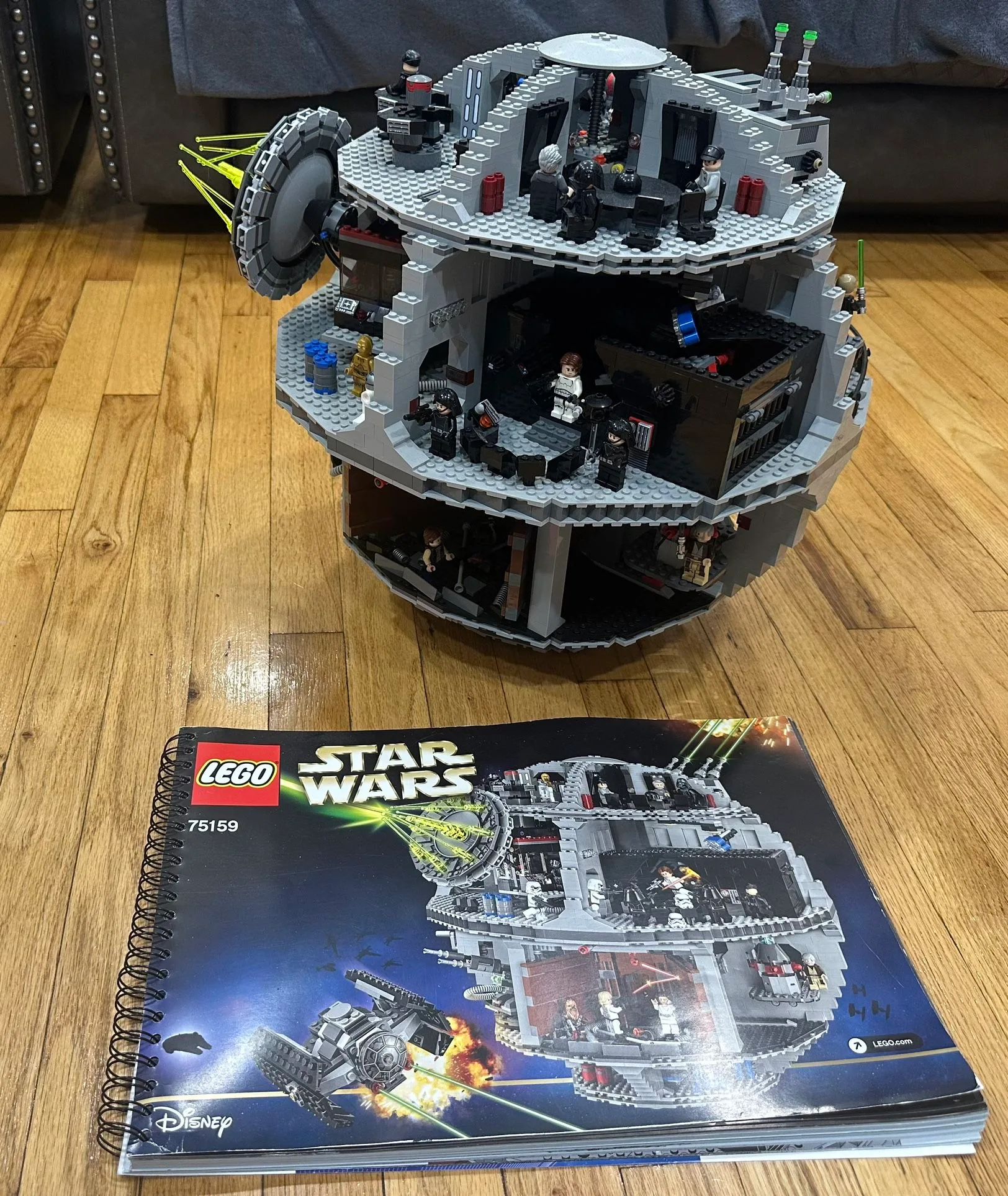 LEGO 75159 Star Wars UCS Death Star (2016) – Used, No Box image indicator(3)