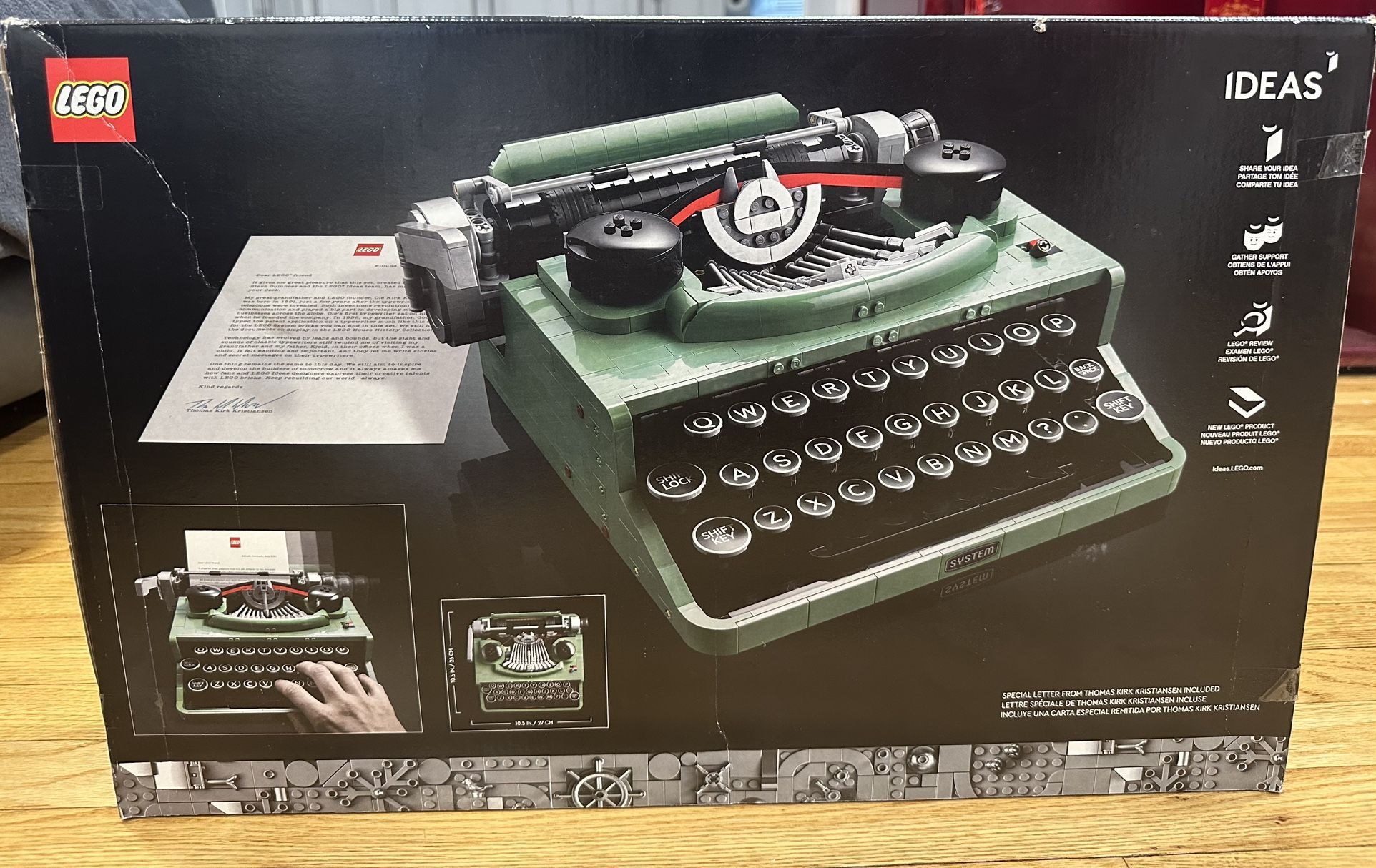 LEGO 21327 Ideas Typewriter – Brand New Sealed - photo 2
