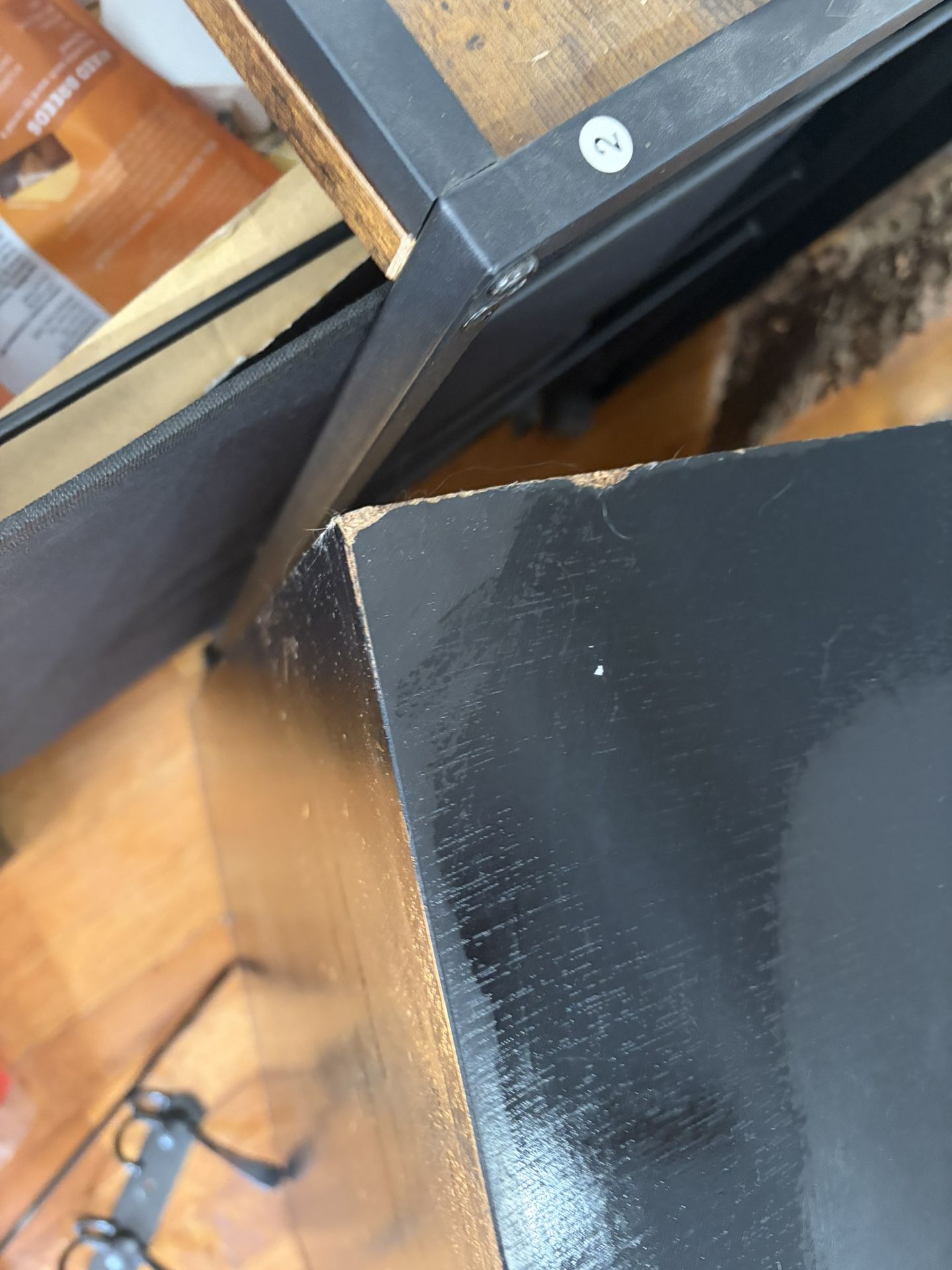 2 Black Nightstand - photo 3