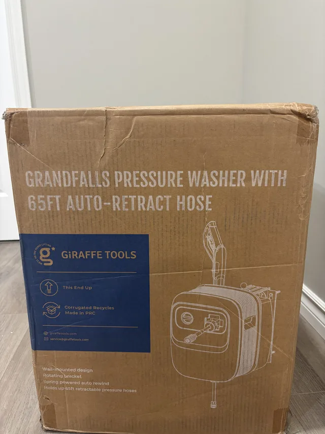 Giraffe Tools Grandfalls Retractable Pressure Washer image indicator(3)
