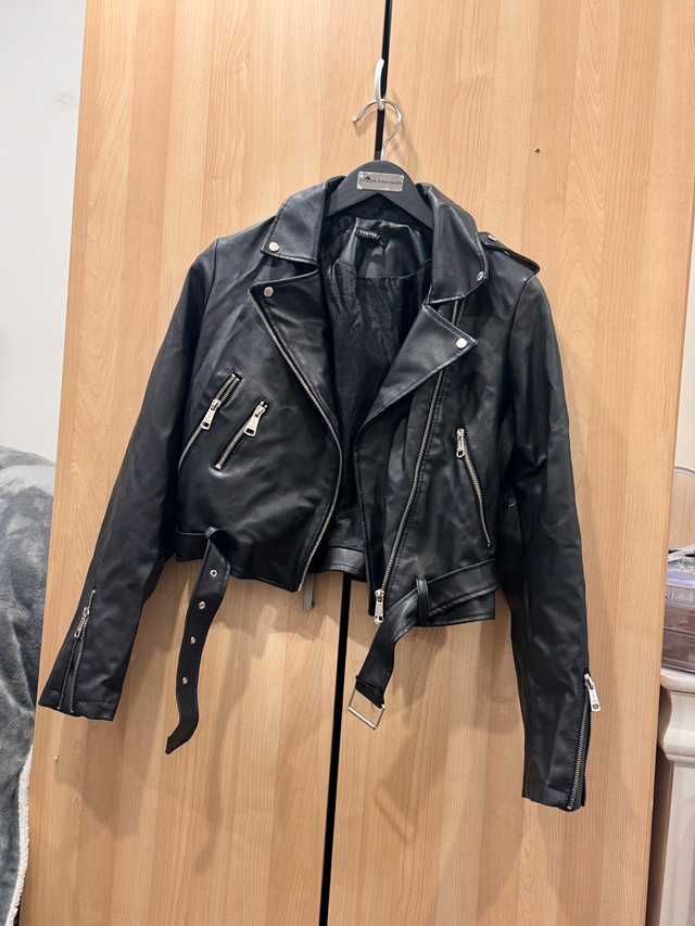 Faux Leather Jacket