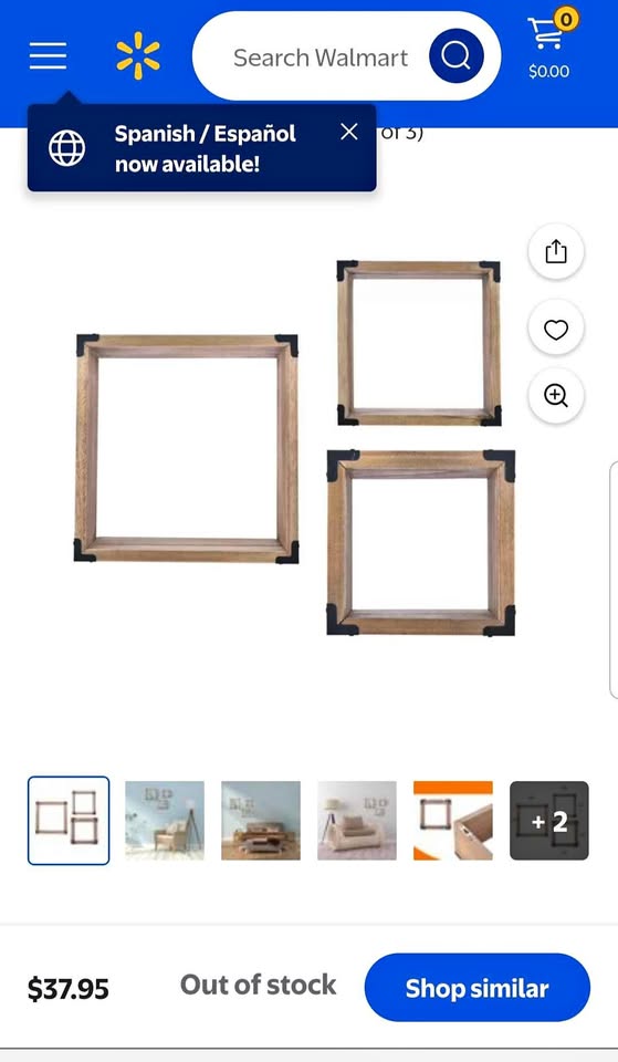 3 Floating Shelves light wood modern look