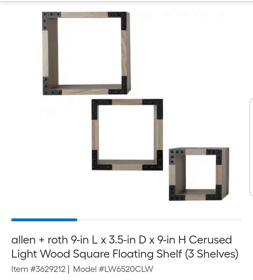 3 Floating Shelves light wood modern look - photo 2