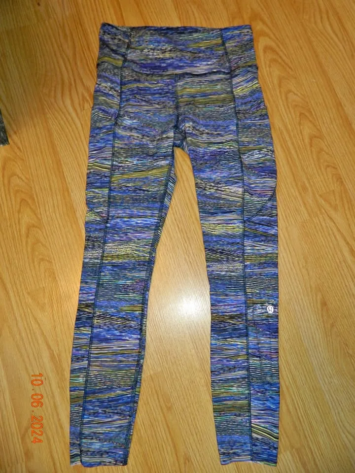 LULULEMON FAST AND FREE TIGHT II 25"...size 6...LIKE NEW thumbnail