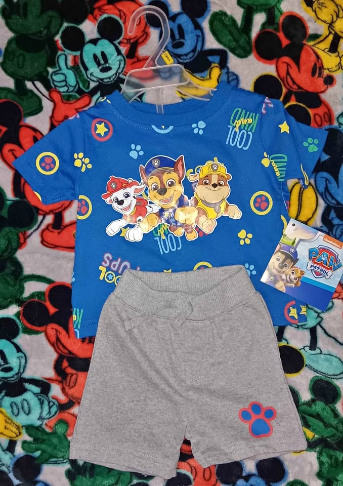 12 Months Paw Patrol Set $5
