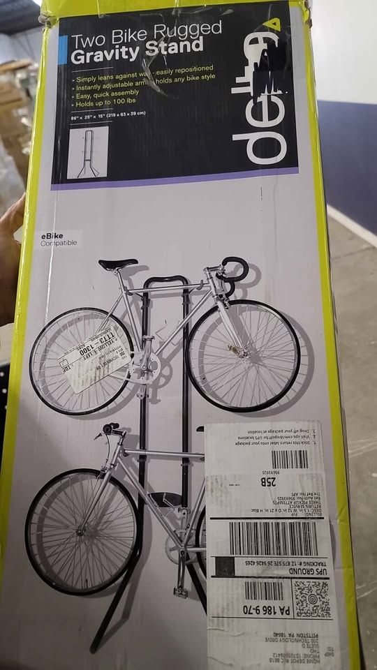 Rugged 2 Bike Rack for Garage & Home by Delta Cycle - photo 4