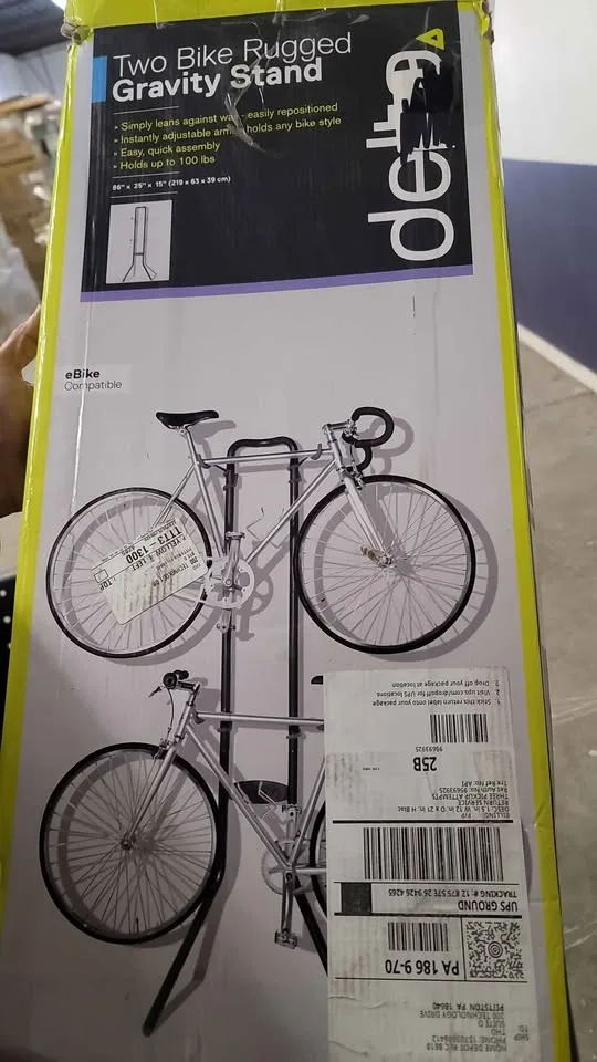 Rugged 2 Bike Rack for Garage & Home by Delta Cycle image indicator(4)