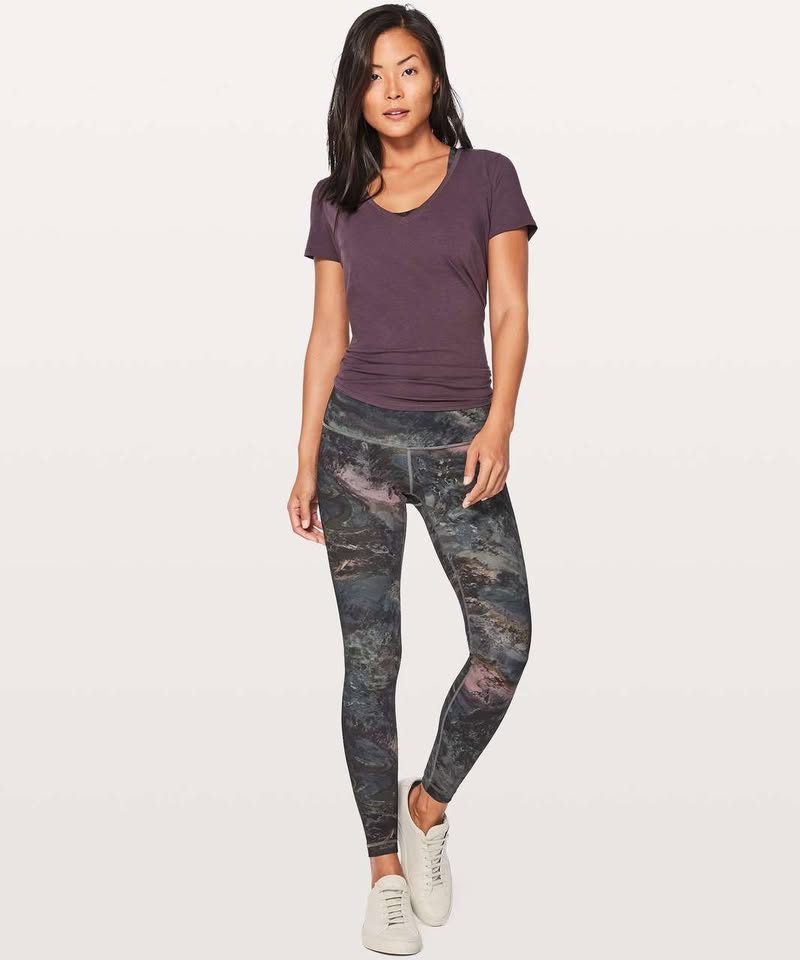 LULULEMON WUNDER UNDER PANT 28" reg rise...size 8...LIKE NEW - photo 2
