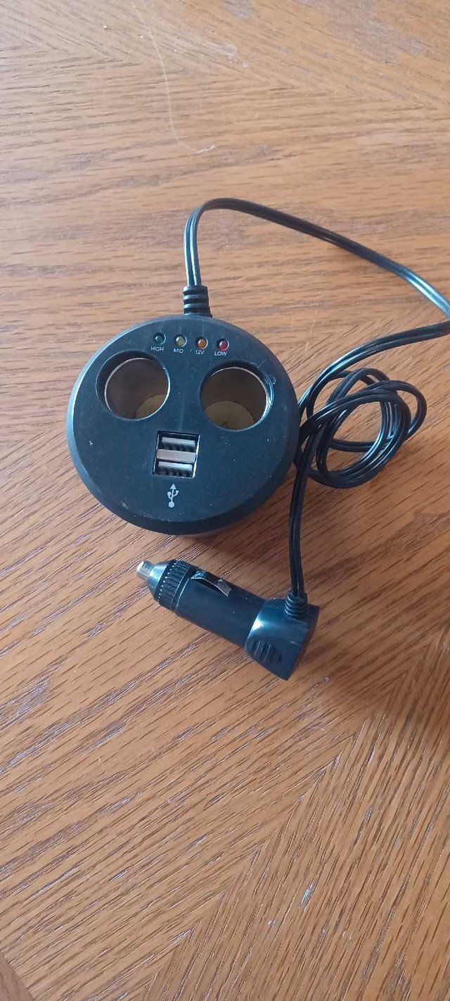 Double USB charger