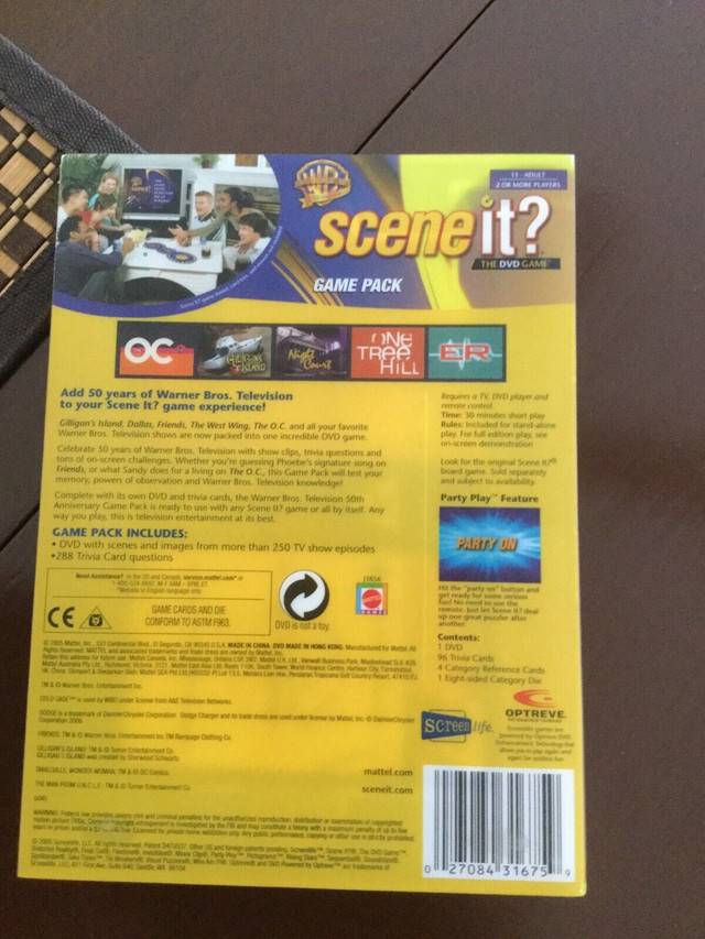 Scene it? Game pack