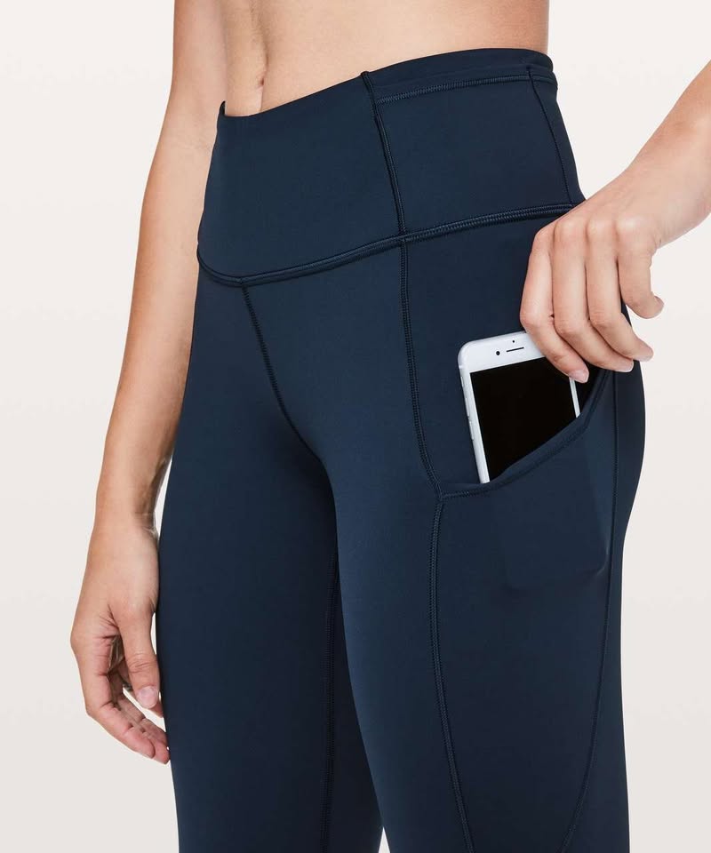 LULULEMON FAST AND FREE CROP II 19"..size 2..LIKE NEW - photo 3