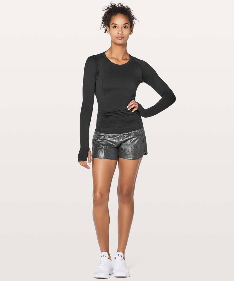 LULULEMON RUN TIMES SHORTS...size 2...LIKE NEW - photo 2