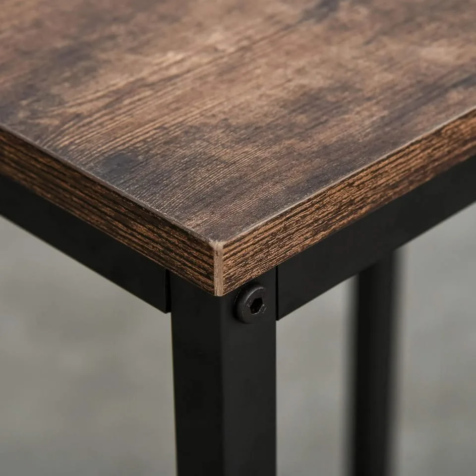 Bar Height Dining Table - Rustic Industrial Style image indicator(3)