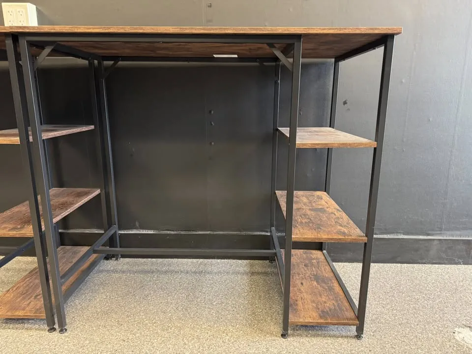 Bar Height Dining Table - Rustic Industrial Style image indicator(6)