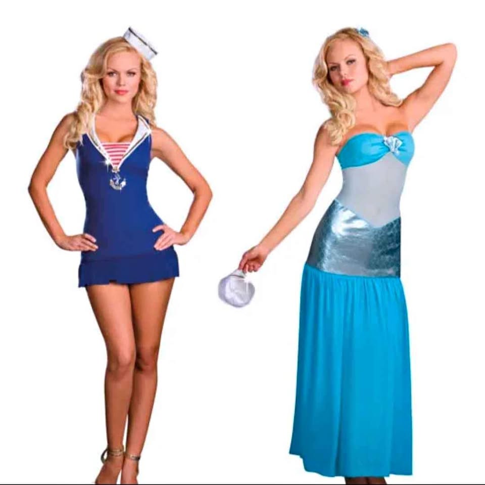 New Sailor + Mermaid Halloween Costume