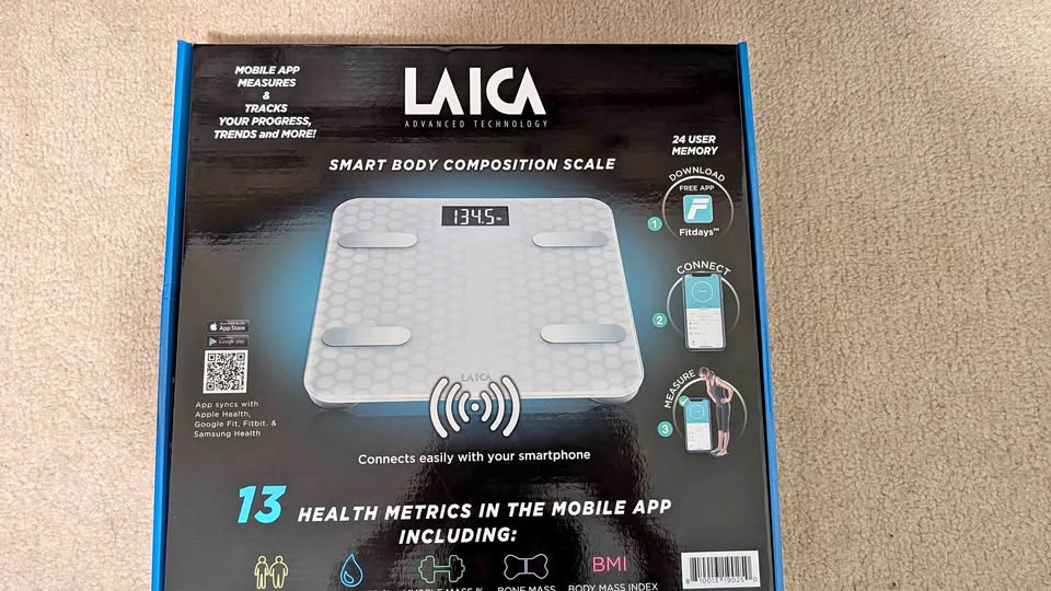 Laica Smart Body Weighing Scale - Brand new sealed