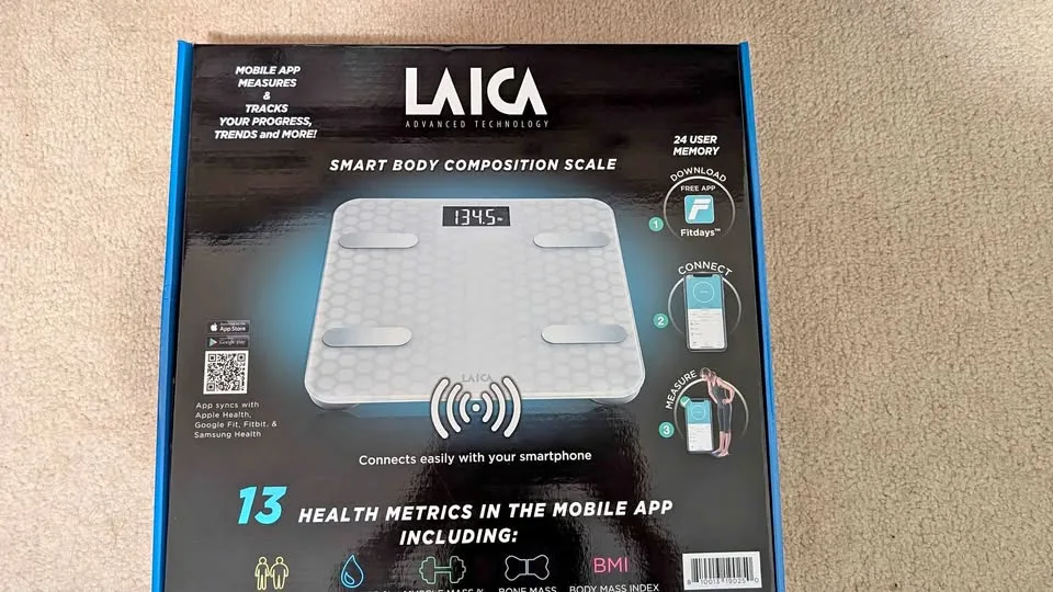 Laica Smart Body Weighing Scale - Brand new sealed thumbnail