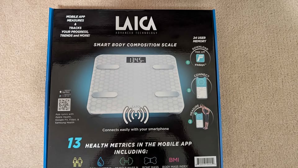 Laica Smart Body Weighing Scale - Brand new sealed - photo 5