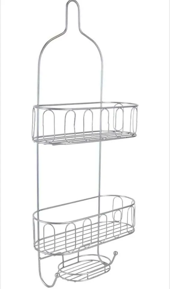 Home basics 2 tier shower caddy thumbnail