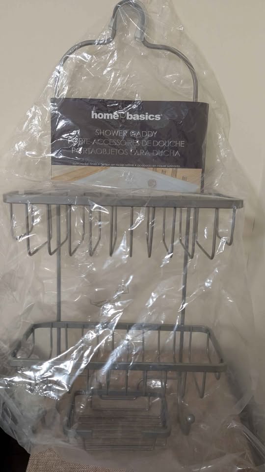 Home basics 2 tier shower caddy - photo 5