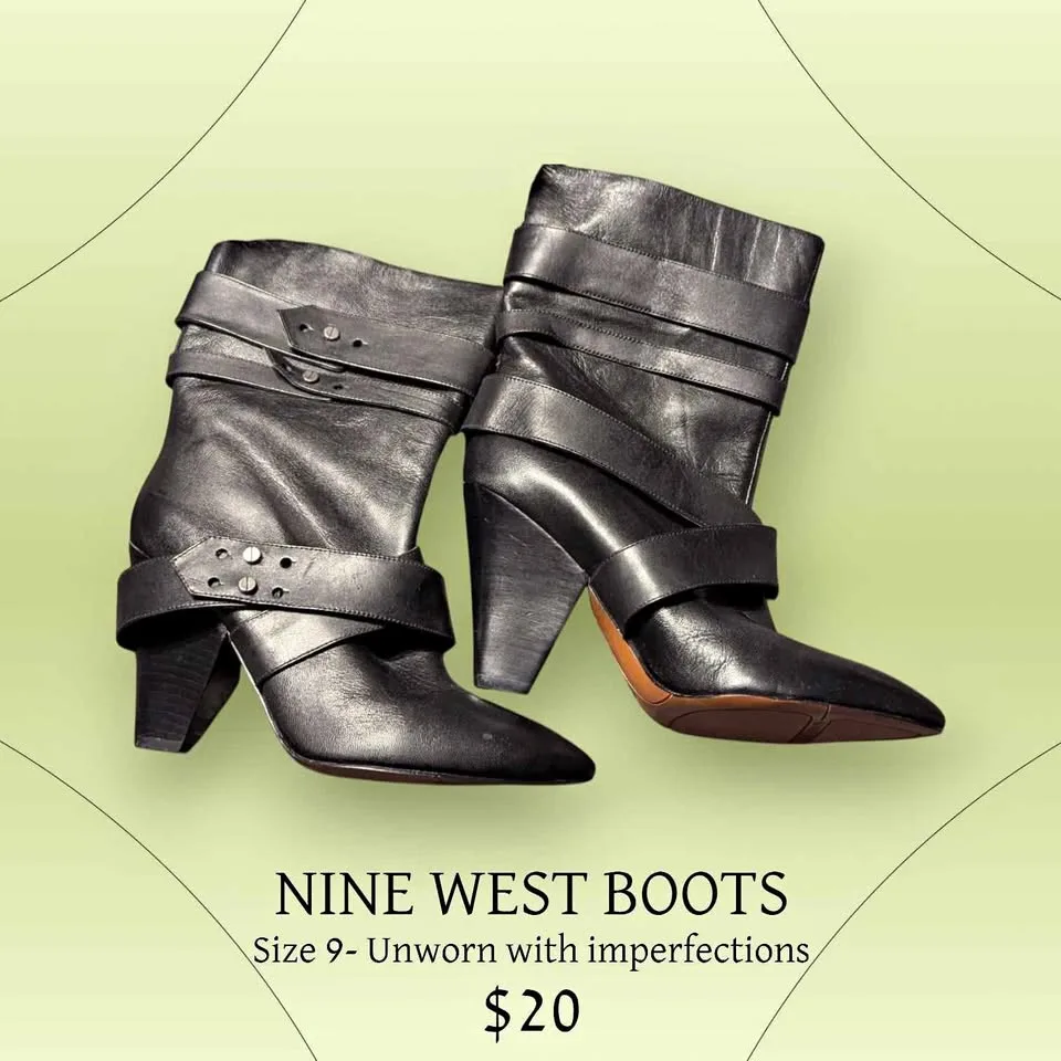 NINE WEST BOOTS - NEVER WORN thumbnail