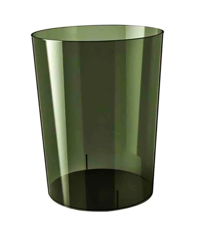 Transparent Hard plastic Trash Can