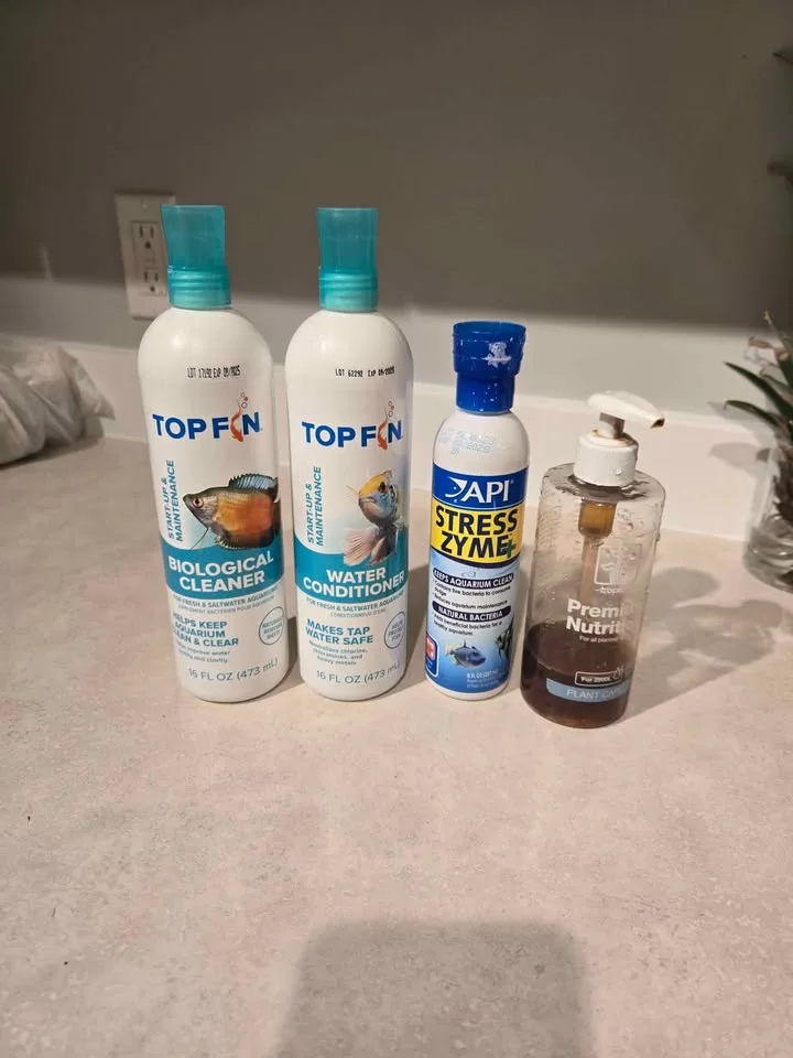 Complete thriving fishtank setup 55gal image indicator(2)