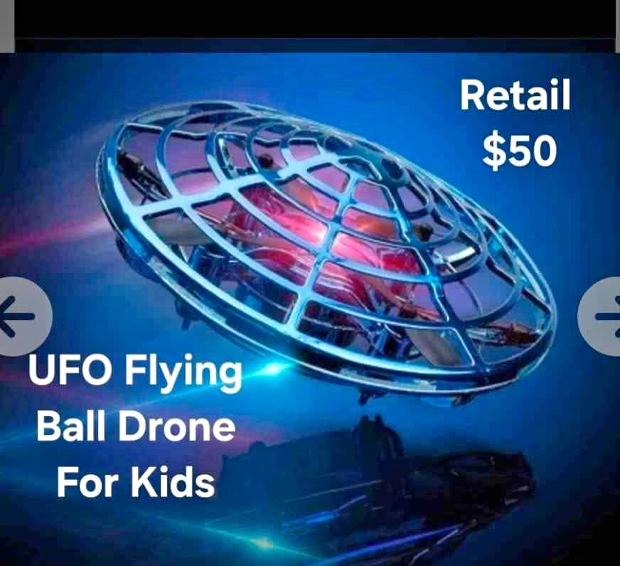 NEW Small UFO Flying Ball Drone for kids
