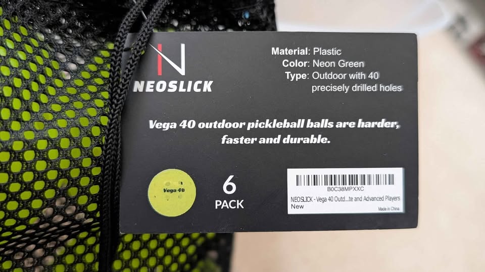 Brand new Vega 40 picket ball - 6 pk - photo 4