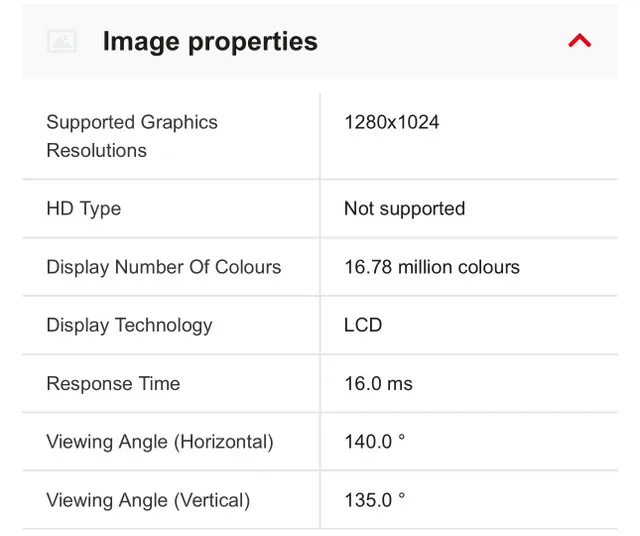 HP vs19 19” LCD Screen image indicator(5)
