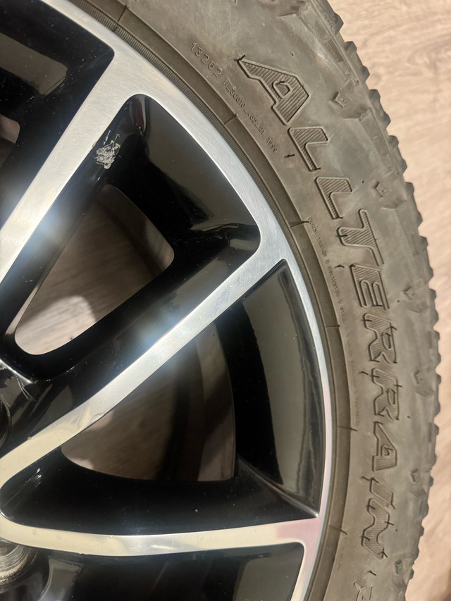 225 65/R17 OEM Dodge Rims with TPMS Included - photo 4