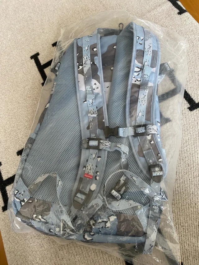 Supreme SS20 Blue Camo Backpack image indicator(4)