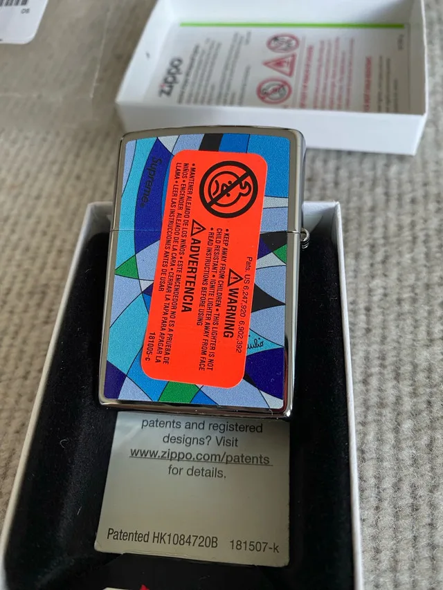 Supreme X Pucci Zippo image indicator(5)