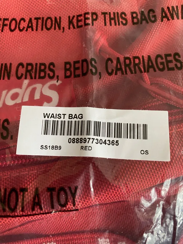 Supreme SS18 Waist Bag Red image indicator(4)