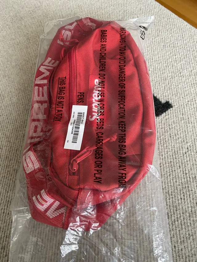 Supreme SS18 Waist Bag Red image indicator(5)