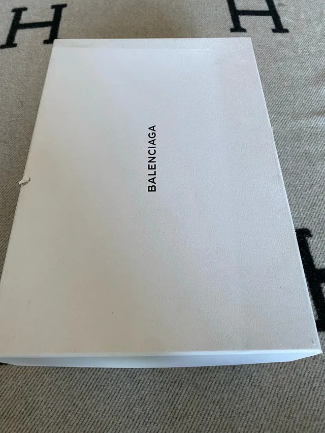 Balenciaga Speed Trainer Knit Sneaker Size 42 Navy image indicator(7)