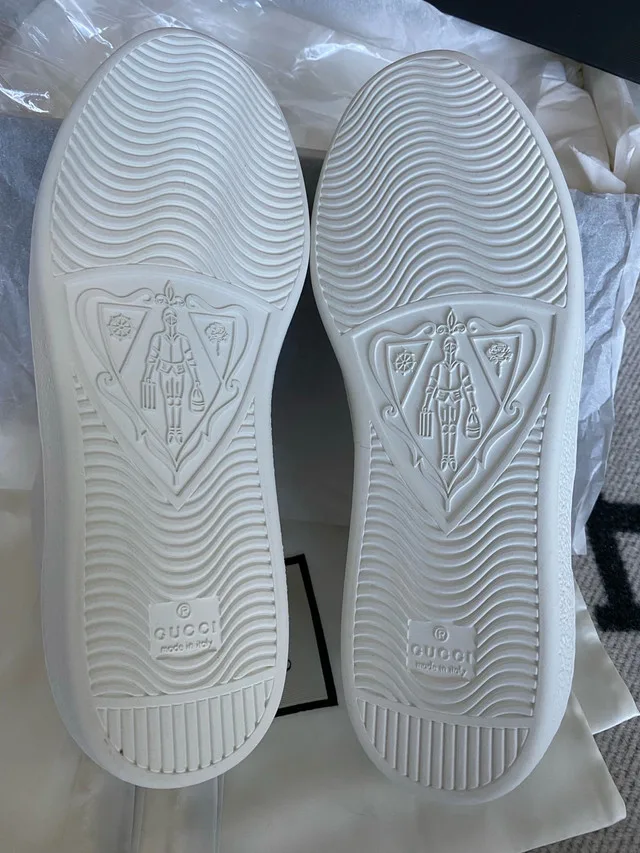 Gucci White Ace Sneaker Size 42 image indicator(5)