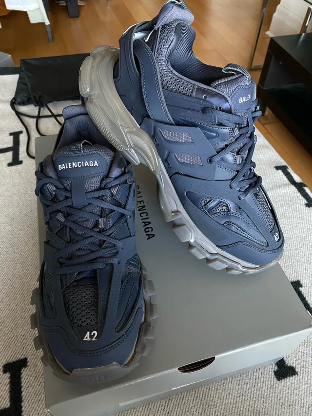 Balenciaga Men’s Track Sneaker Navy Size 42 image indicator(2)