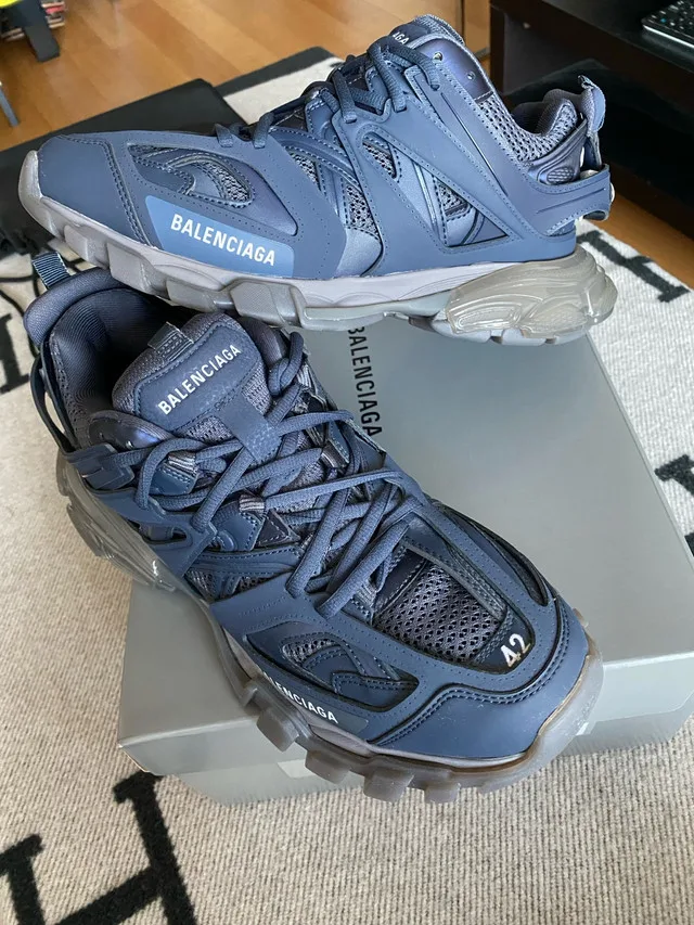 Balenciaga Men’s Track Sneaker Navy Size 42 image indicator(3)