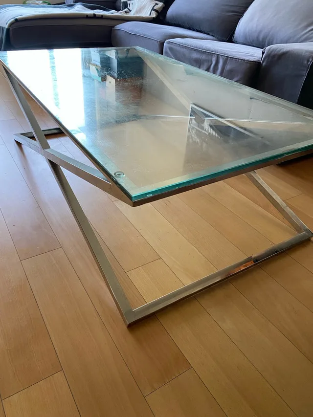 Mobilia Glass Coffee Table Set thumbnail