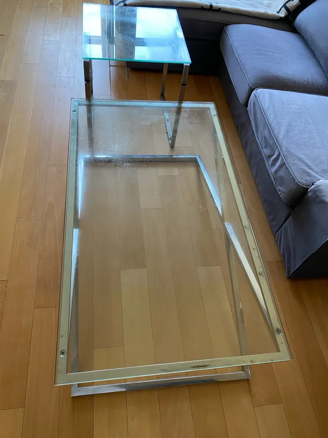 Mobilia Glass Coffee Table Set image indicator(3)