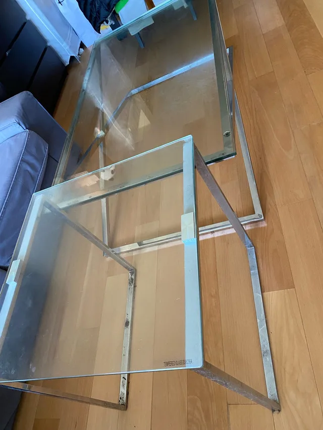 Mobilia Glass Coffee Table Set image indicator(5)