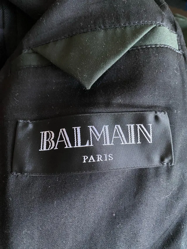 Balmain Down Jacket Pine Green Size Medium Authentic image indicator(4)