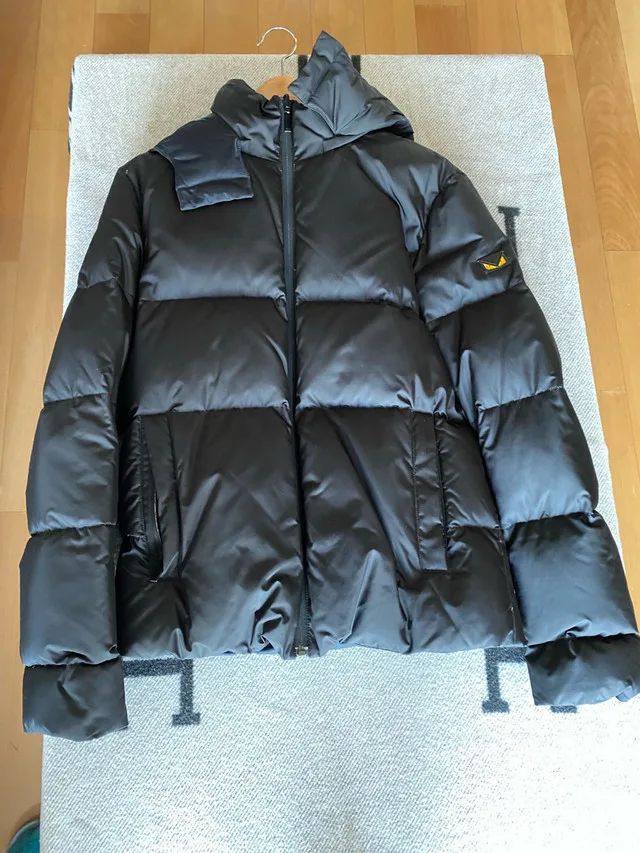 Fendi Down Jacket IT48 Medium Double Side Black thumbnail