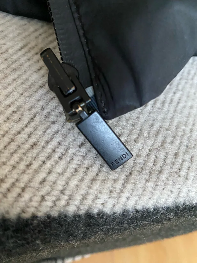 Fendi Down Jacket IT48 Medium Double Side Black image indicator(6)