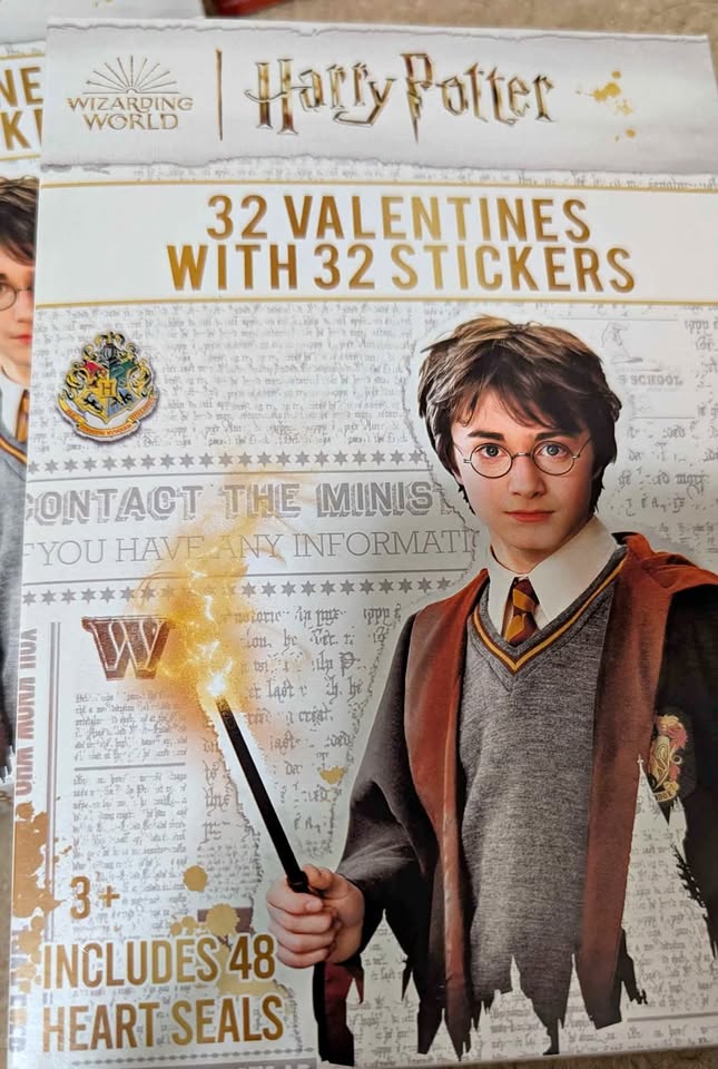 Harry Potter themed stickers & cards