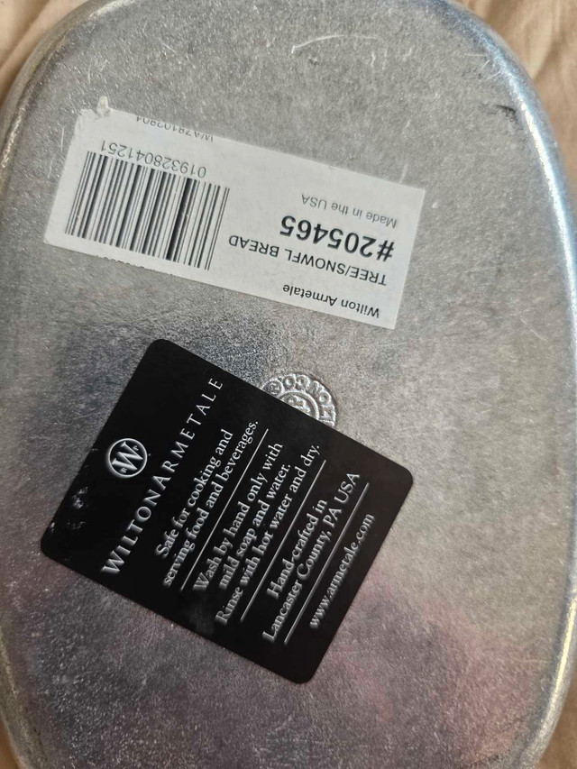 Christmas pewter handcrafted plates - photo 3