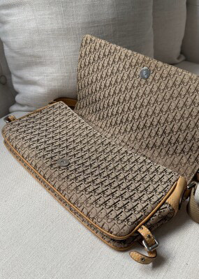 Vintage Dior Street Chic Trotter Shoulder Bag for sale - photo 2