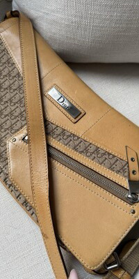 Vintage Dior Street Chic Trotter Shoulder Bag for sale - photo 3