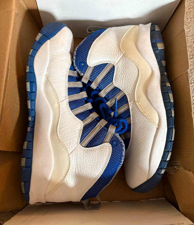 AIR JORDAN RETRO 10 OLD ROYAL 2012 SIZE 8.5 MENS